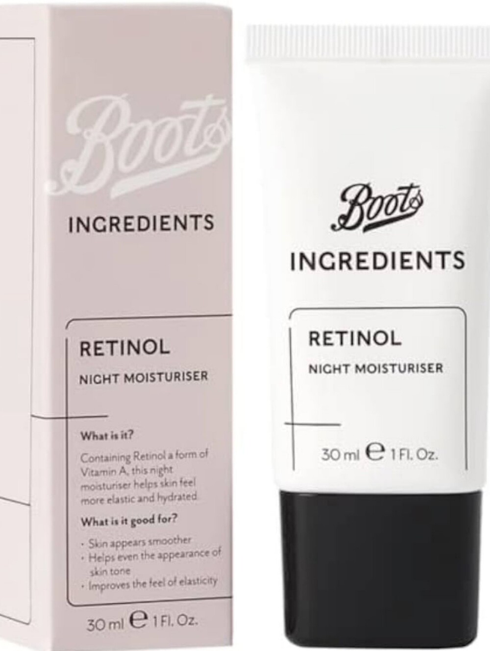 Boots Ingredients Retinol Night Moisturiser - NIB